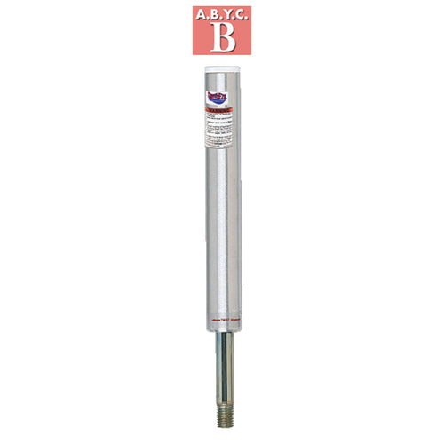 Attwood 2114 Lock'N-Pin 3/4'' Pin Post - Brushed Aluminum, Fixed 11'' Hgt, 1.5'' Dia, Non-Threaded