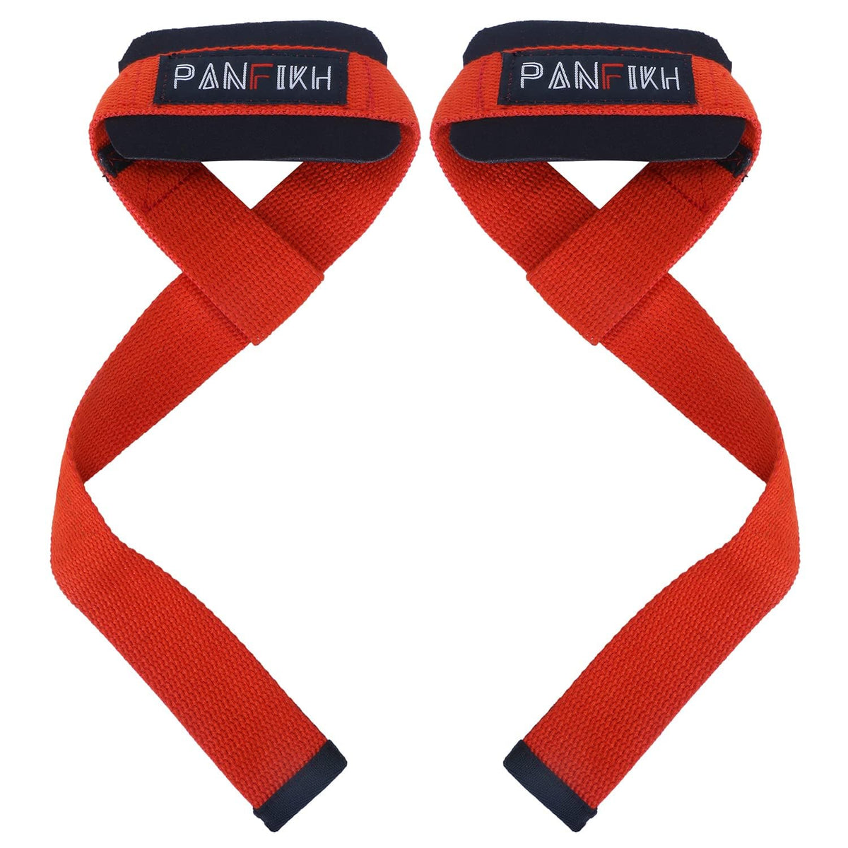 Panfikh Neoprene Padded Weight Lifting Straps  Deadlift Support For Both Men & Women (1 Pair)