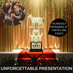 Goat Trophy - G.O.A.T. - Greatest Of All Time Funny Trophy Award With Option For Custom Plate - Appreciation Gift For Boss, Cowo