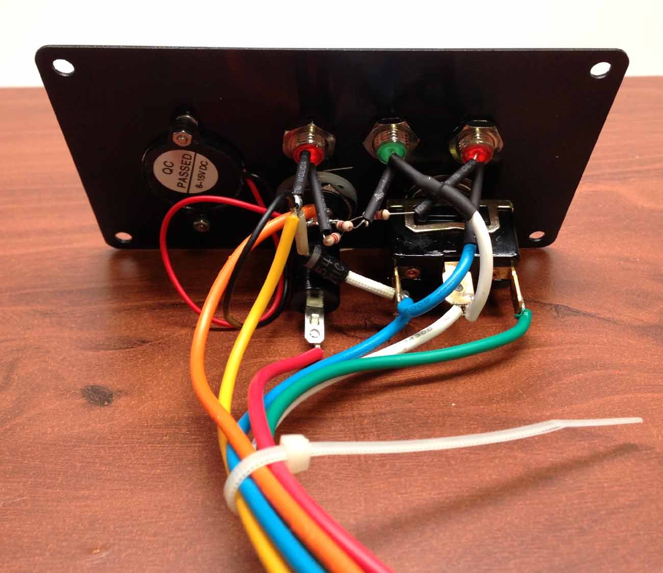 Marine Boat Bilge Alarm Pump Switch Aluminum Plate Manual Automatic