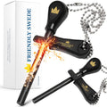 The Friendly Swede Ferro Rods, Fire Starter Survival Tool, Firestarter, Flint Steel, Flint And Steel Fire Starter Kit & Bottle O