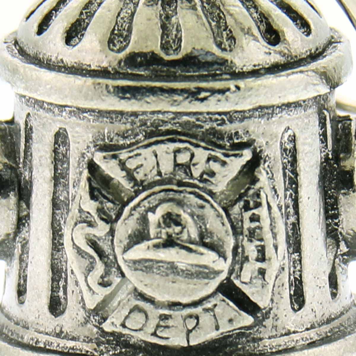 Guardian Bell Hot Leathers Bea1018 Silver Firefighter 1X1.5