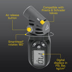 Topeak D2 Smartgauge Black/Grey, One Size