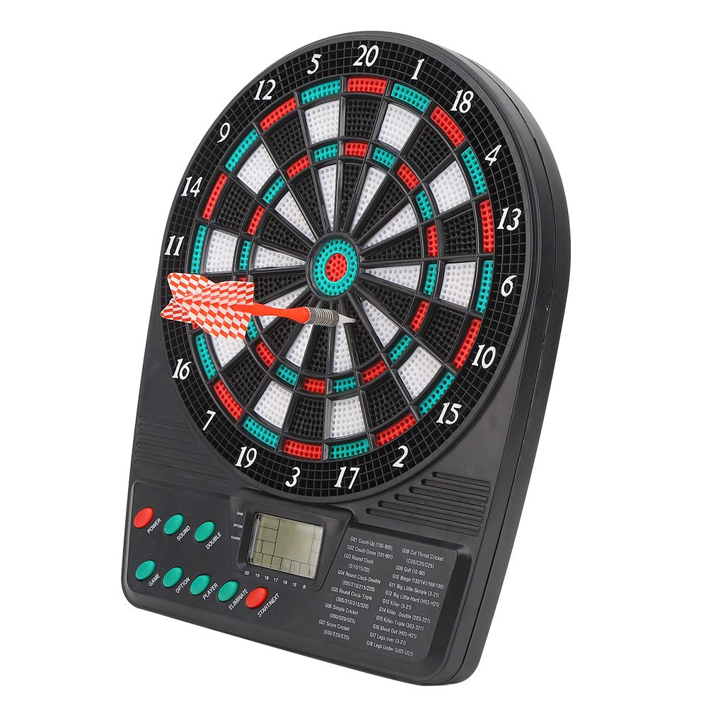 Huakii ?????????????????? ???????? 545G Mini Scoring Dartboard, Mini Dartboard, Lcd Display Screen Bar For Leisure Entertainment