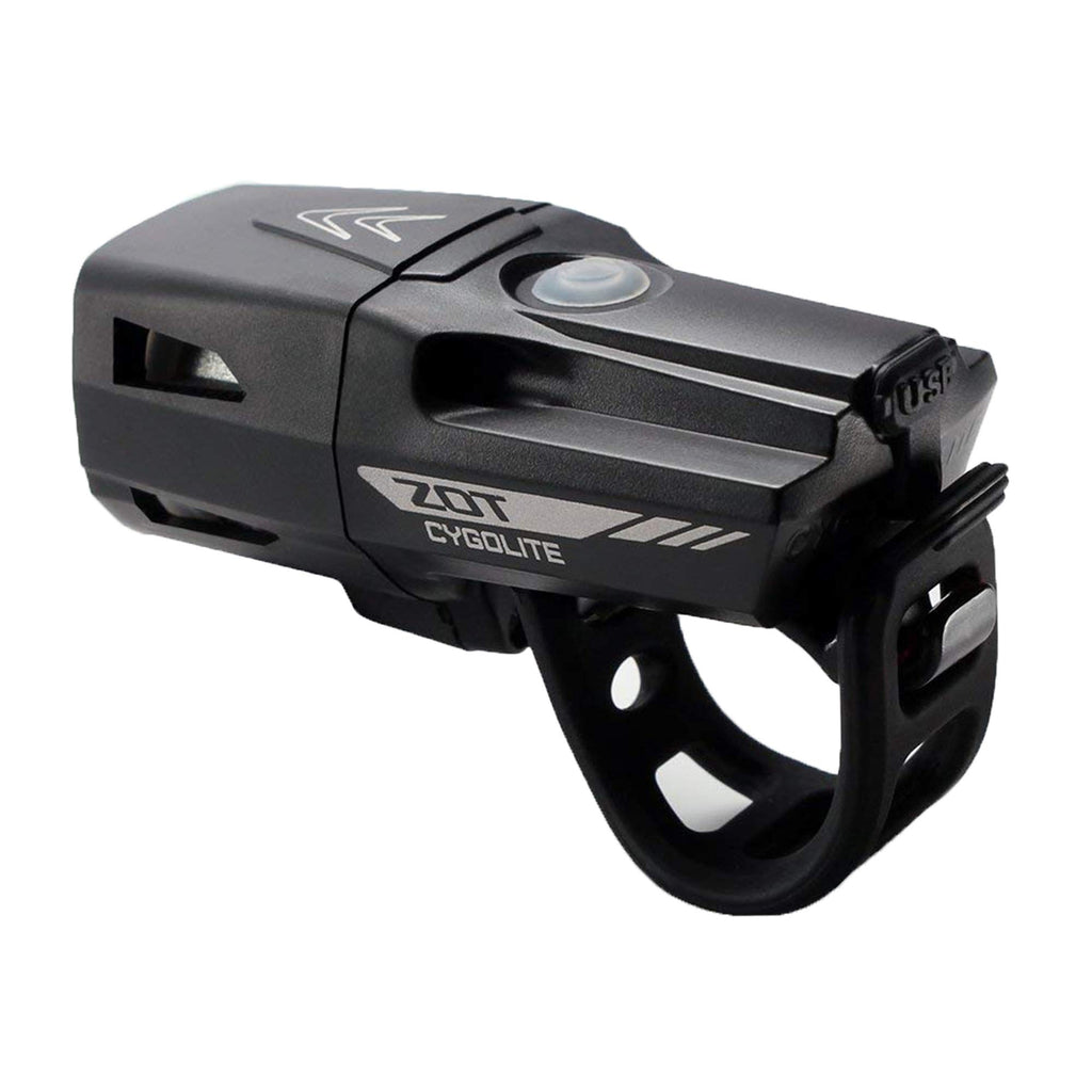 Cygolite Zot 450 Lumen Headlight & Hotshot Micro 30 Lumen Tail Light Usb Rechargeable Bicycle Light Combo Set