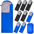 10 Pcs Camping Sleeping Bag For Adults Bulk 4 Season Cold Warm Winter Sleeping Bag For Homeless Waterproof Lightweight With Comp