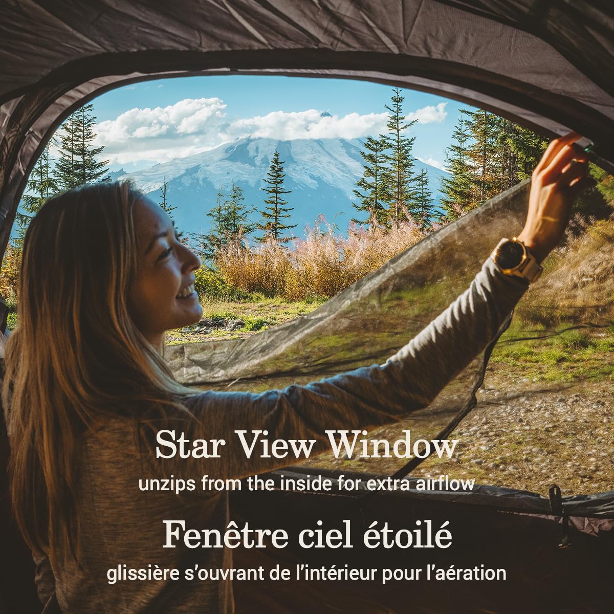 Coleman Backpacking Tent - Weathertec Plus System, Star View Window, Wide Door And Vestibule, 12 Lbs