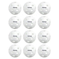 Cannon Sports 12-Inch Plastic Softballs - 12 Pack of Official Size Plastic Practice Softballs - Perfect for Hitting, Pitching, B