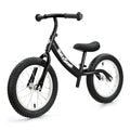 bicystar 14 Inch Toddler Balance Bike for 3-6 Year Old, Real Rubber Air Tires, No Pedal Kids Bike with Adjustable Seat & Handleb