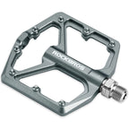 Rockbros Mountain Bike Pedals Mtb Pedals Bicycle Flat Pedals Aluminum 9/16'' Sealed Bearing Lightweight Platform For Road Mounta