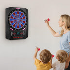 VEVOR Electronic Dart Board, 13.5 Target Dartboard with 45 Games & 474 Variations for Up to 8 Players, 6 Dart Shafts with Flight