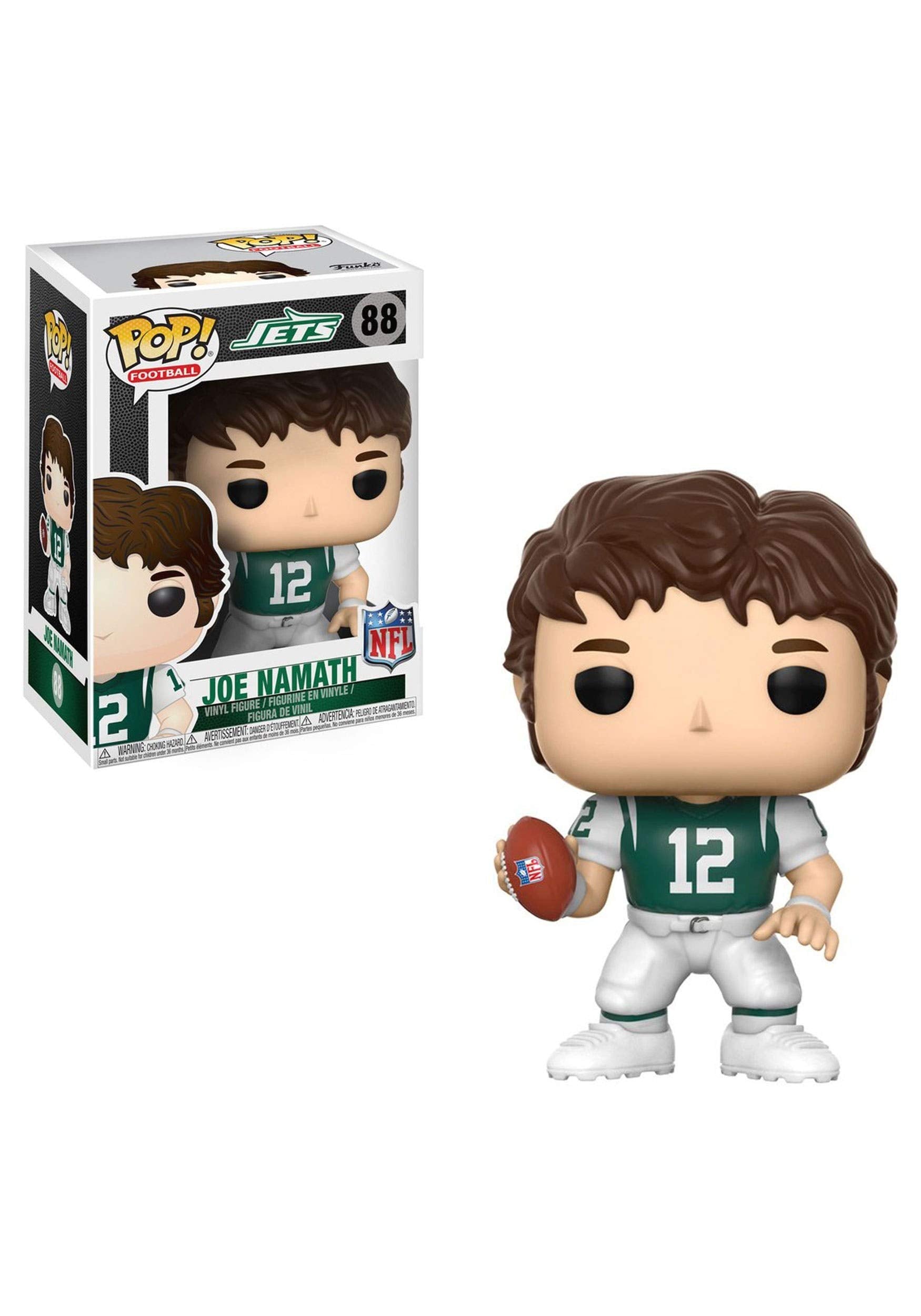 Funko POP NFL: Joe Namath (Jets Home) Collectible Figure