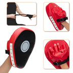 Mamxwaga 3-In-1 Boxing Gloves And Punching Mitts Set For Kids, Sports Boxing Gloves Boxing Pads With Hand Wraps, Kids Boxing Equ