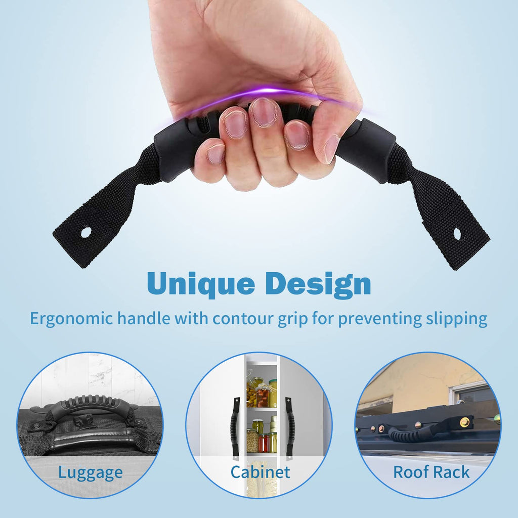 Shewmanzi Apparel Kayak Carry Handles,1 Pair Worldwood Durable Canoe Boat Handle Replacement Accessory Kit For Watercraft For Ka