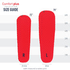 Sea To Summit Comfort Plus Insulated Camping Air Mattress, Large (79 X 25 X 2.5 Inches)