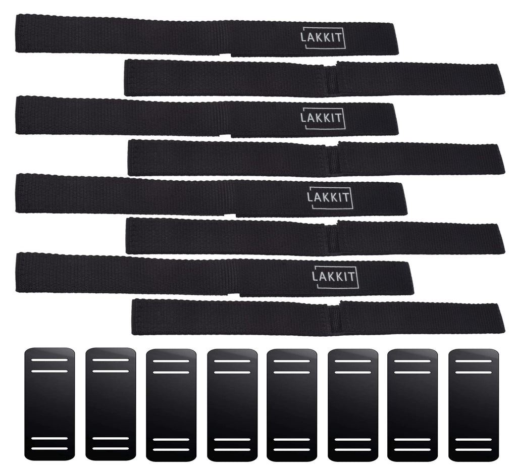 Lakkit Hoverboard Seat Attachment Straps Adjustable Replacement Straps For Hoverboard Gocart Self Balancing Scooter 4 Pairs With