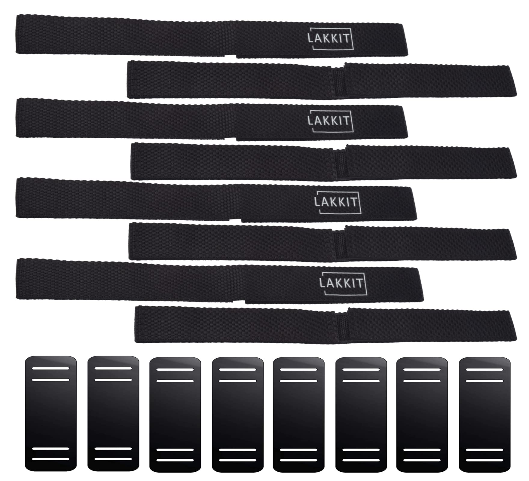 Lakkit Hoverboard Seat Attachment Straps Adjustable Replacement Straps For Hoverboard Gocart Self Balancing Scooter 4 Pairs With
