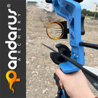 Pandarus Compound Bow Set 15-45Lbs For Pull Beginner And Teens Right Handed Adjustable 18-29 Draw Length, 320 Fps Speed, Hunting
