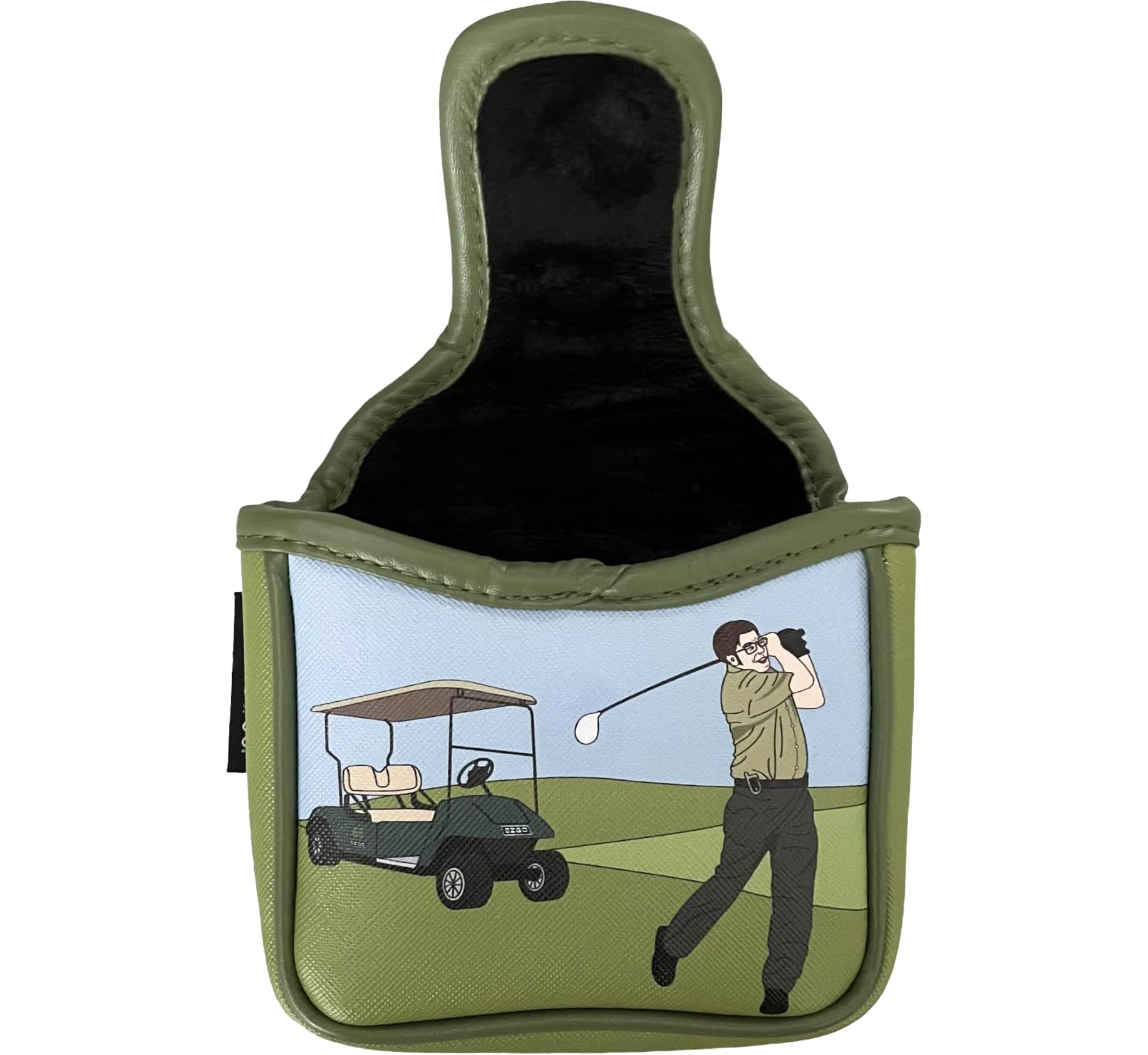 Balanced Co. Scranton Golf Headcover (Dwight Mallet Putter)