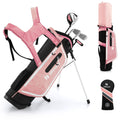ULTIMATE Junior Complete Golf Club Set, 8-10 Years Old Kids Complete Golf Club Set w/ 300CC #1 Driver, #7#S Irons & Putter, Vers
