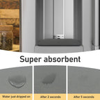 Refrigerator Drip Tray 2 Pack: Refrigerator Drip Catcher For Fridge Water Dispenser, Super Absorbent Diatomite Fridge Water Drip