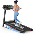 THERUN Treadmill with Incline for Home, Incline Treadmills with Handrail 300 lbs Capacity, 3.0 HP Quiet Foldable Treadmill with 