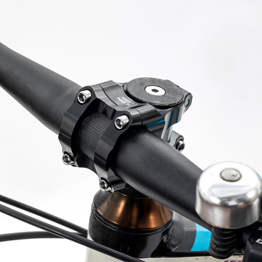 Kelxu Bike Stem 31.8 Lightweight Cnc Aluminum Alloy Short Mtb Stem 35Mm Handlebar Stem For Most Bicycle, Road Bike, Fixed Gear,
