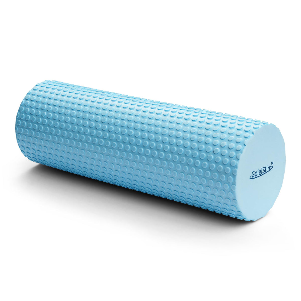 11.8 Inch Medium Density Foam Massage Roller  Light Blue Trigger Point Massage Roller for Deep Tissue Excercise, Massage and Re