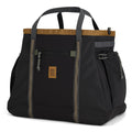 Topo Designs Mountain Gear Bag, Enormous Tote Style Free Standing Bag, Recycled Nylon, Abrasion Resistant (Black/Neutral)