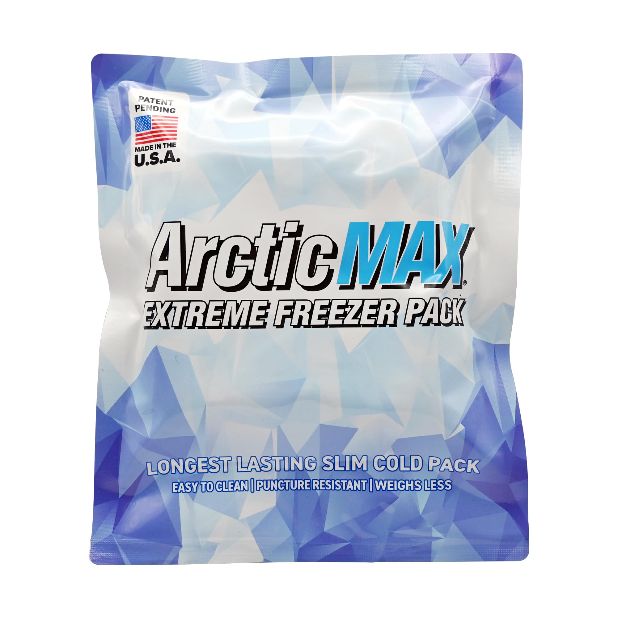 ArcitcMAX - Long-Lasting Slim Cooler Ice Pack (Small 8.25    x 7   ) Ultra-Flexible, Reusable, Gel Freezer Pack - Cooler Accesso