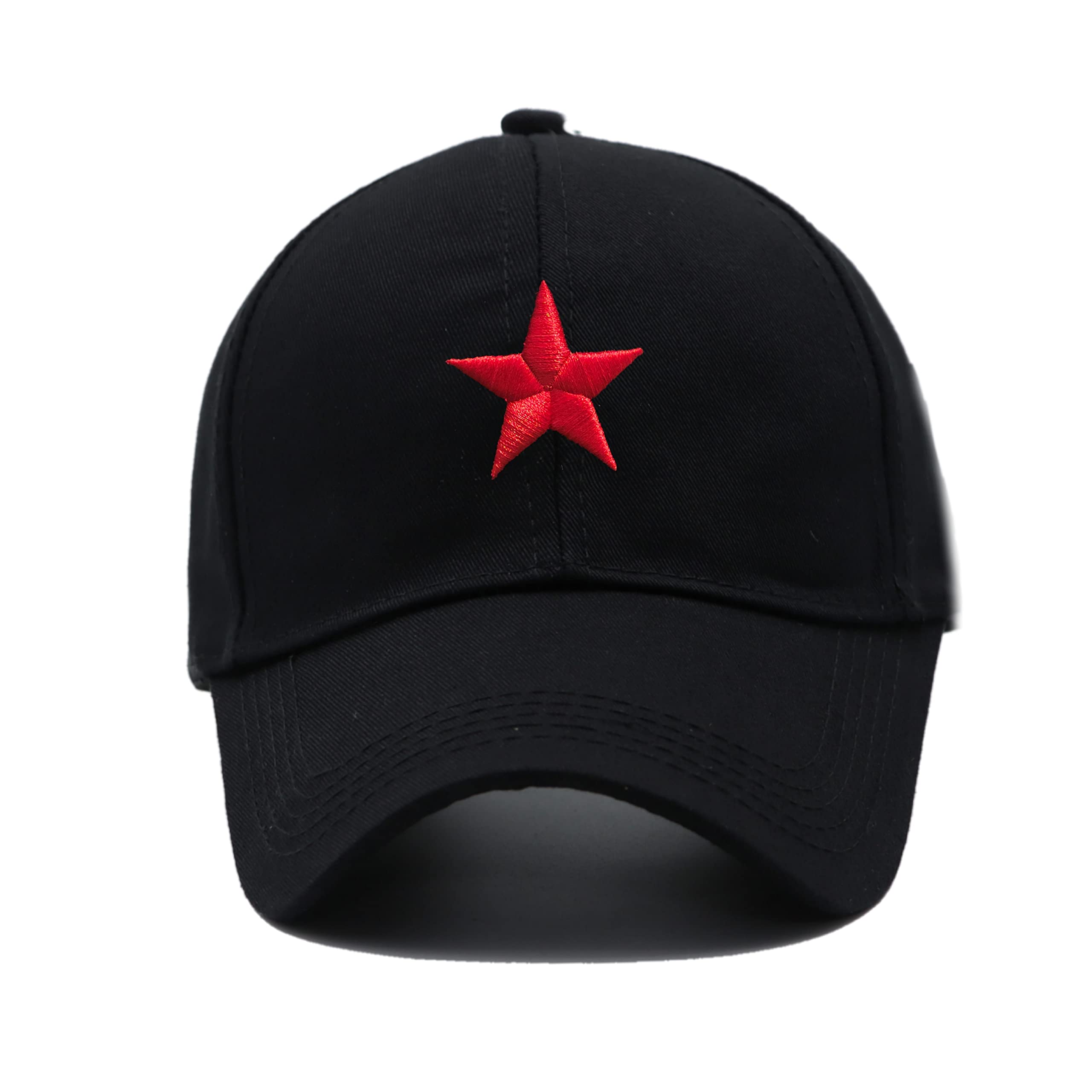 Jazaa|Az| Cotton Unisex Baseball Cap Adjustable Size For Running Workouts And Outdoor Activities All Seasons (Black B5)