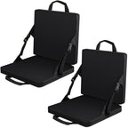 Juexica 2 Pcs Stadium Seats Boat Canoe Kayak Seat Stadium Seats For Bleachers Without Back Support For Indoor Outdoor Sport Even