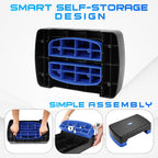 Yes4All Aerobic Exercise Step Platform - Blue/Black