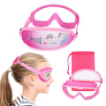 Hydrocomfy Kids Goggles Swimming 4-7, Childrens Swimming Goggles, Pink Mermaid/Unicorn Swimming Goggles For Kids/Toddlers/Youth