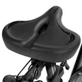 WEKLEY Oversized Bike Seat for Peloton Bike & Bike Plus, Comfort Exercise or Road and Electric Bike Seat Cushion Extra Wide, Bik