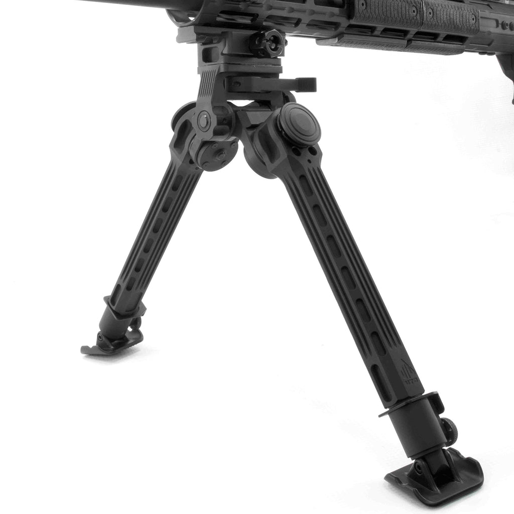 UTG Big Bore Full Stability Bipod, 9-14 Center Height, Black