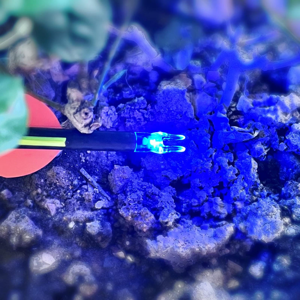 Xhyckj 6Pcs H Led Lighted Nocks For Arrows With .233'' Inside Diameter,Screwdriver Included