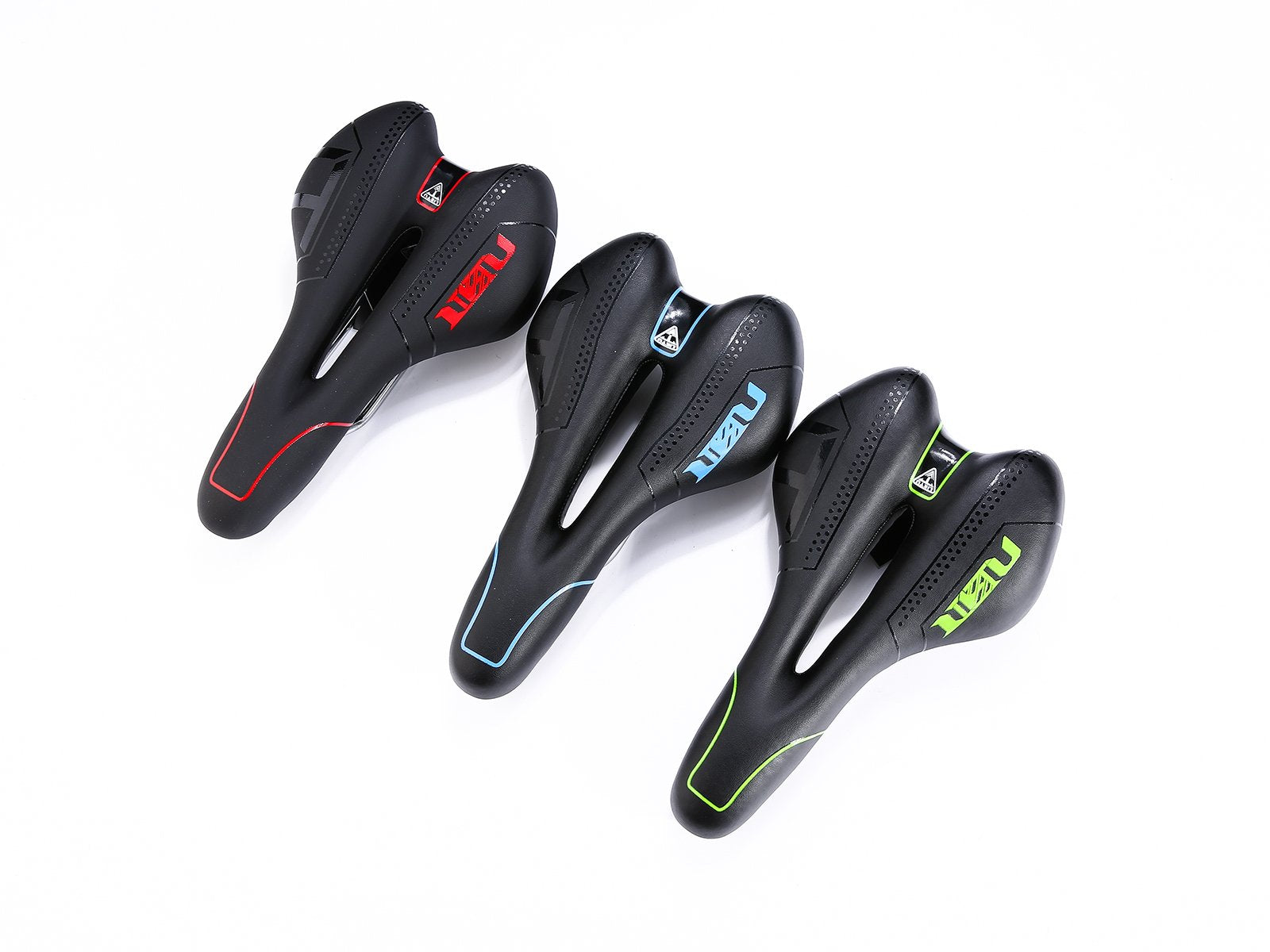 Zhiqiu Comfortable Bike Saddle Mountain Bicycle Seat Profession Road Mtb Bike Seat Outdoor Or Indoor Cycling Cushion Pad (Black/