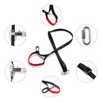 Wildken Adjustable Climbing Ascender Sling Foot Loop Ascender Webbing Sling For Outdoor Mountaineering, Rock Climbing, Expeditio