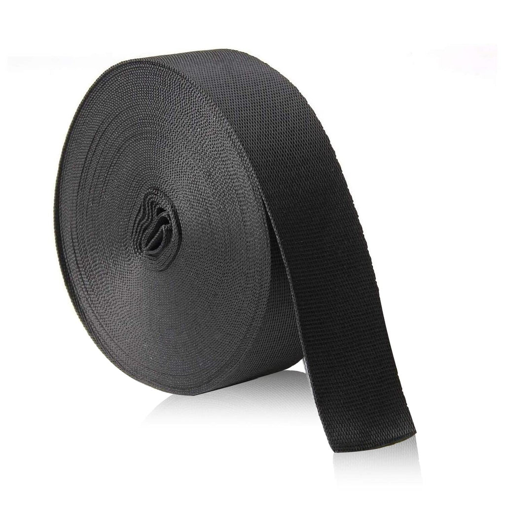 Jiakai 1.5 Inch Wide 10 Yards Nylon Heavy Duty Webbing Strap,Polypropylene Heavy Straps For Bags, Hammocks, Outdoor Climbing And