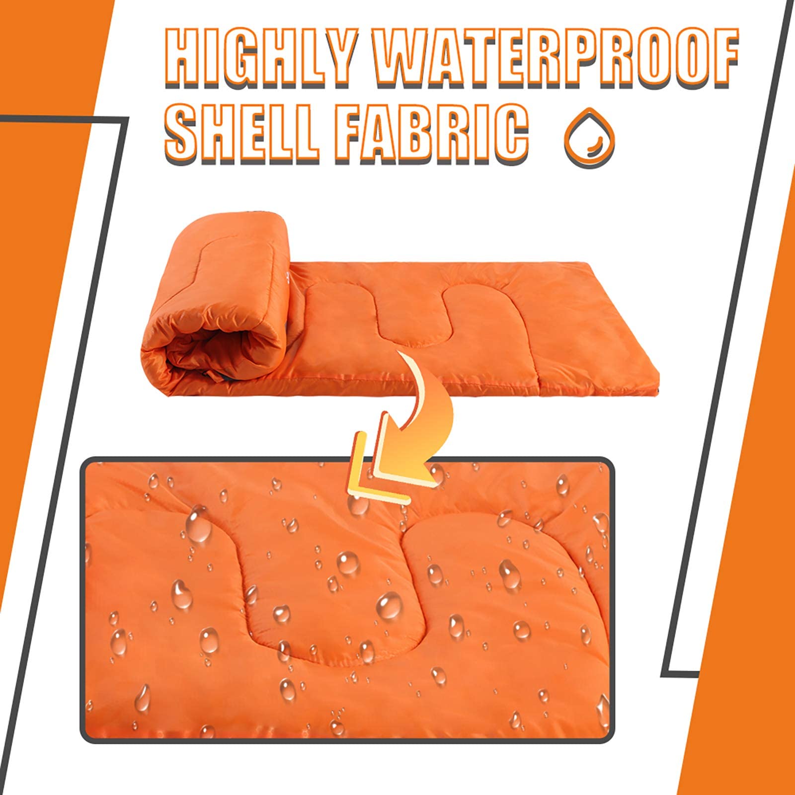 Sleeping Bags For Adults Women Backpacking Lightweight Waterproof- Summer Weather Sleeping Bag For Girls Warm Camping Hiking Out