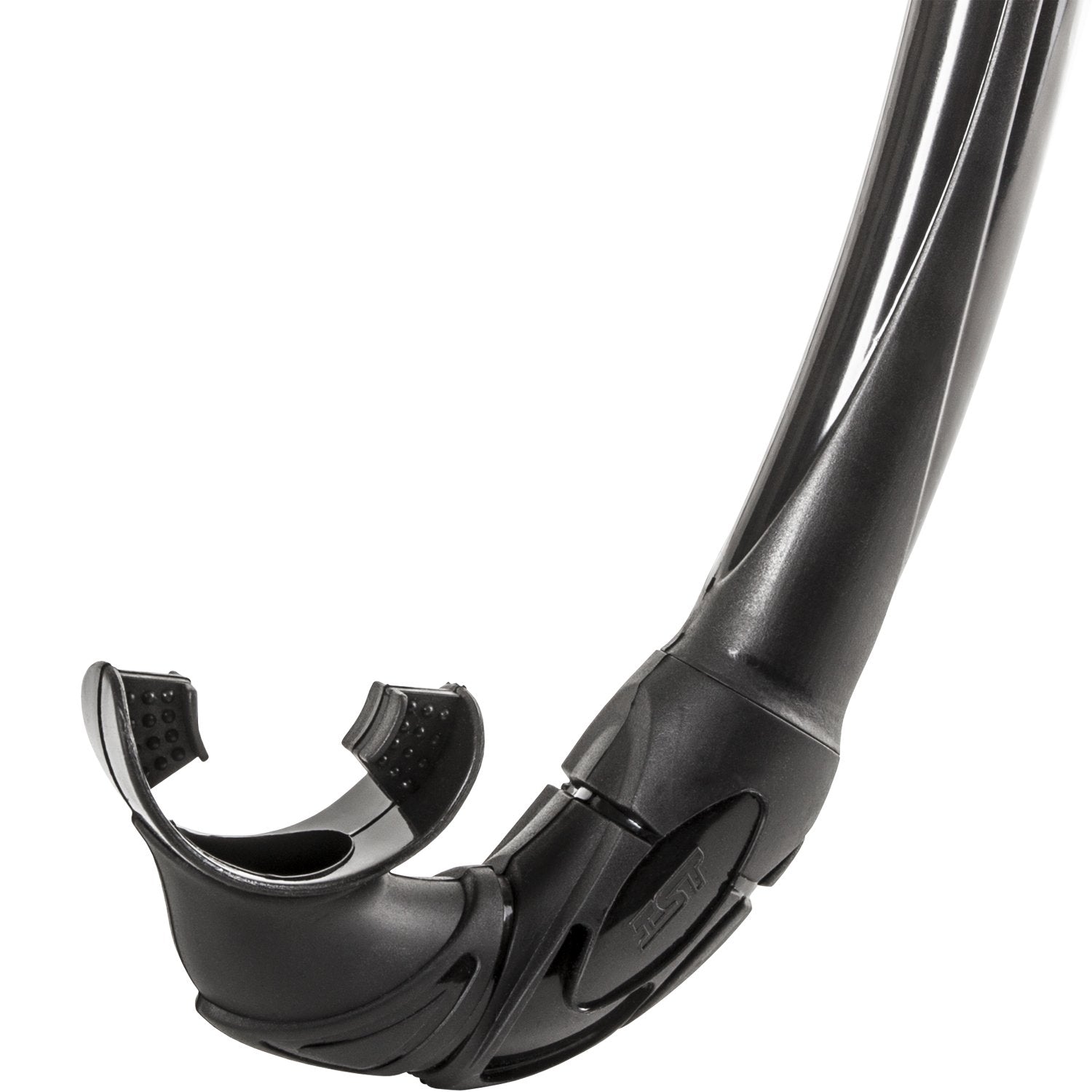Ist Sn36 Flexible Foldable 100% Silicone Non-Purging Snorkel (Black)