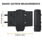 Trekmaster Snake Gaiters: Waterproof Snake Guards With Bite Protection For Lower Legs. Fits Men & Women. Ideal For Hunting, Hiki