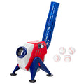 Franklin Sports Kids Mlb Pitching Machine - Mlb Baseball Pitching Machine For Kids Batting Practice - Mlb Power Pitcher With Adj