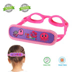 Ruigao Kids Swim Goggles Age 2-6, Toddler Goggles No Hair Pull,Child Goggles Padded Headband (1Pk - Pink)