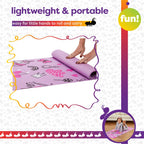 Antsy Pants Kids Yoga Mat - Yoga Mats for Kids, Home Workout, Travel, Fitness, Pilates, Stretching, Sturdy Non-Slip Exercise Mat