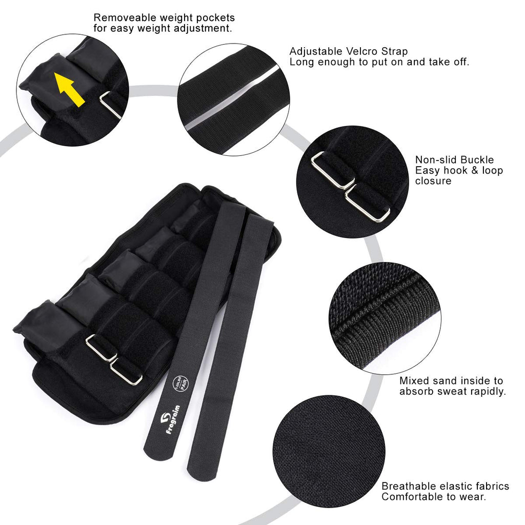 Adjustable Ankle Weights 1-15 Lbs Pair With Removable Weight For Jogging, Gymnastics, Aerobics, Physical Therapy, Resistance Tra