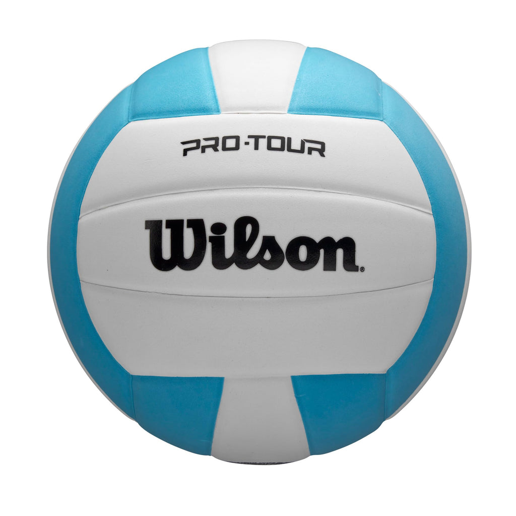 Wilson Pro Tour Indoor Volleyball - Teal/White, Official Size