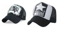 Michelangelo Black 1908 Cap Mesh And Black Linkin Park Half Net Unisex Cap Combo