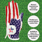 Giggle Golf Women 'S Golf Glove (Small, Worn On Left Hand, Usa)